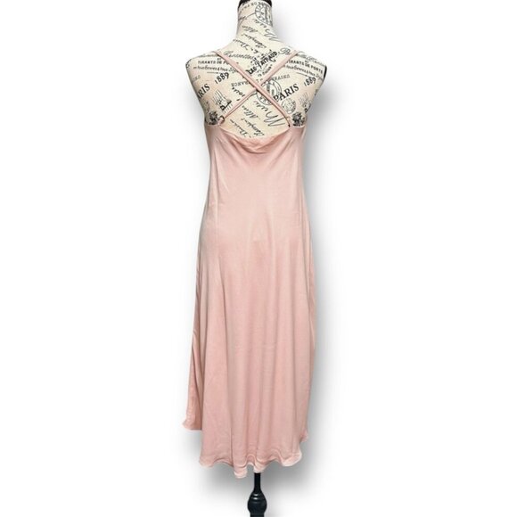 Show Me Your Mumu M Pink Verona Cowl Neck Midi Dress Wedding Guest Bridesmaid - Picture 9 of 9